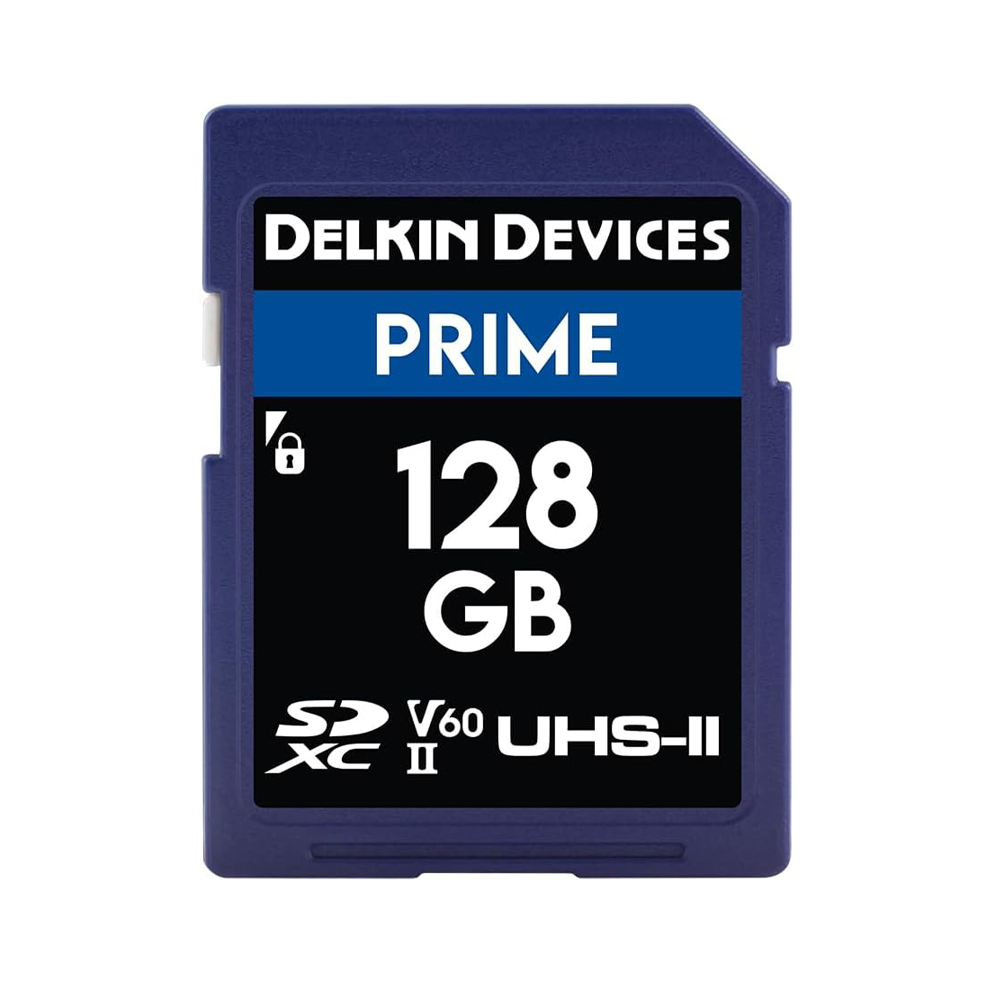 Delkin Devices 128GB Prime UHS-II SDXC Memory Card (2 Pack) - High Speed for DSLR, Mirrorless Cameras & 4K Video Recording