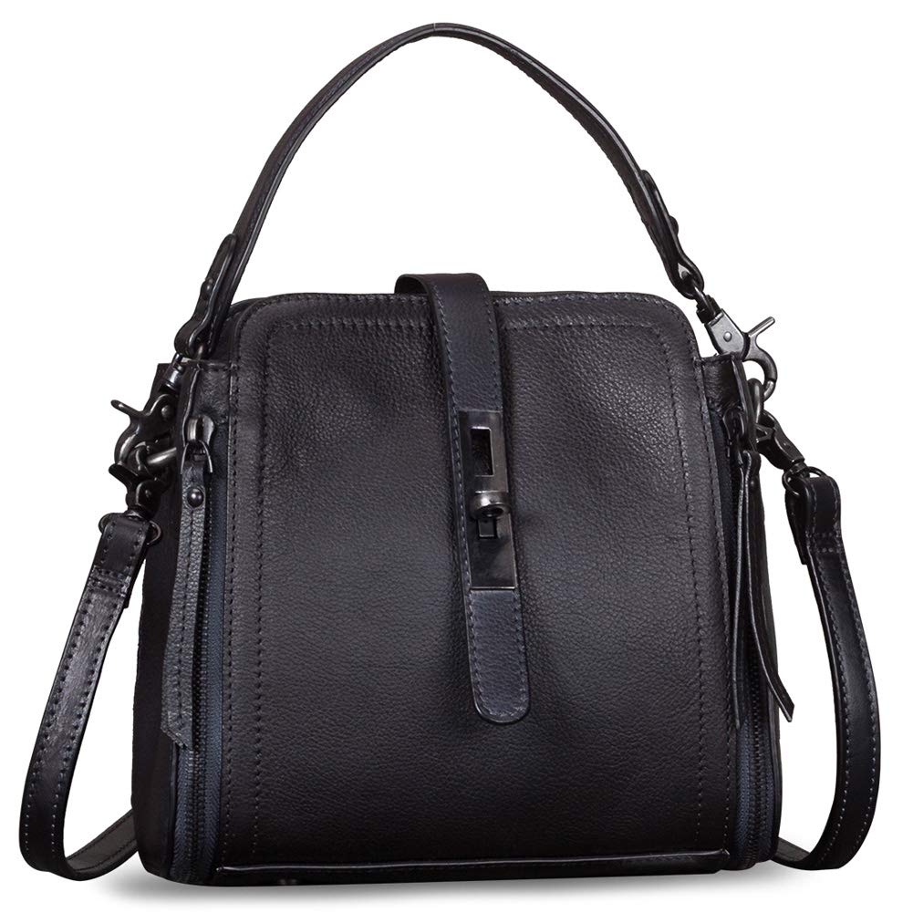 Genuine Leather Handbags for Women - Handmade Vintage Top Handle Shoulder Bag & Crossbody Hobo Satchel Purse | Perfect for Work, Travel & Everyday Use