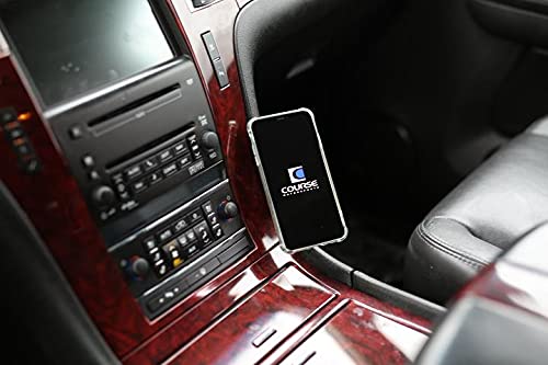 Course Motorsports DirectFit Automatic Gripping Wireless Charger & Phone Mount for Cadillac Escalade (2007-2014) - Black Car Phone Holder - Perfect for Hands-Free Charging & Navigation While Driving