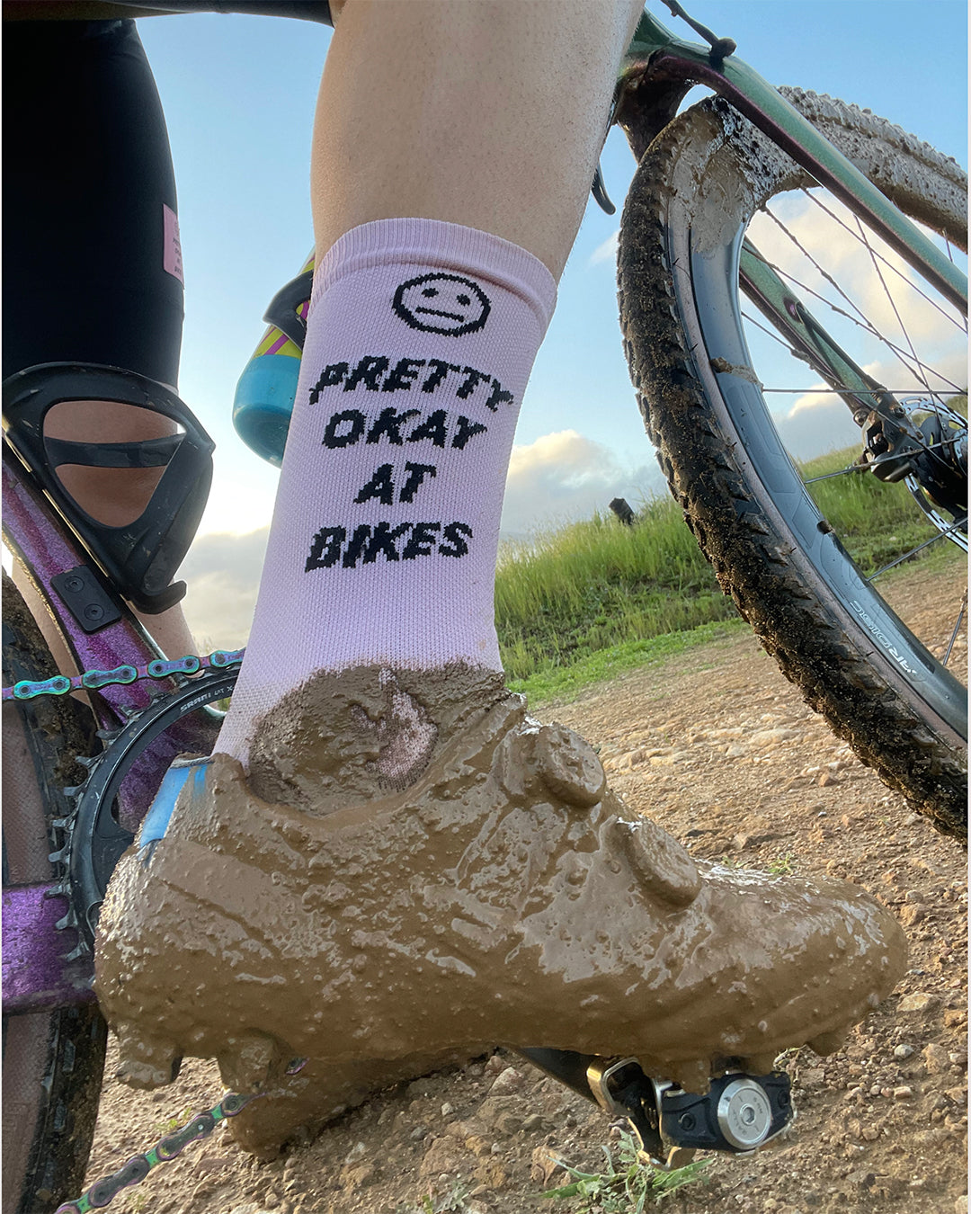 Cycling Socks for Men & Women - Breathable Bike Socks with Arch Support - Perfect for Road Cycling, Mountain Biking & Indoor Training - Final Sale