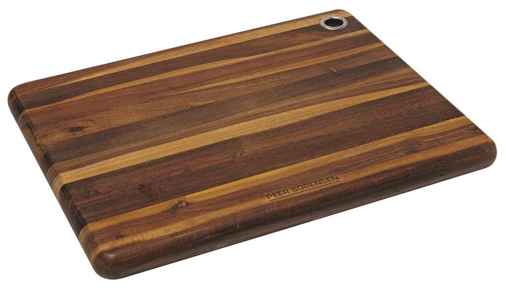 Premium Acacia Wood Cutting Board 35x27cm - Durable Kitchen Chopping Block for Meat, Vegetables & Fruits - Perfect for Home Cooking & Serving