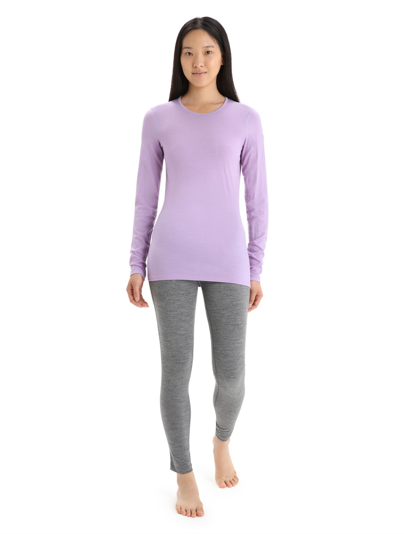 Icebreaker Women's Merino 200g Oasis Thermal Top - Soft Wool Base Layer for Hiking, Skiing & Winter Outdoor Activities