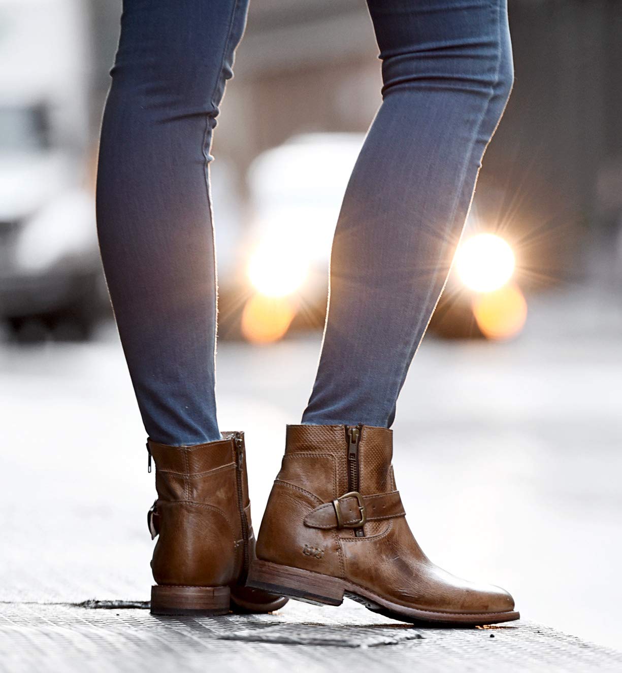 Bed|Stu Becca Women's Leather Ankle Boots - Stylish & Comfortable for Casual Wear, Work & Outdoor Adventures