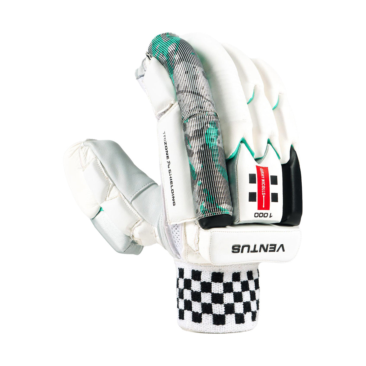 Gray Nicolls Ventus 1.0 1000 Cricket Batting Gloves - Premium Leather Protection for Cricket Players - Perfect for Practice & Matches