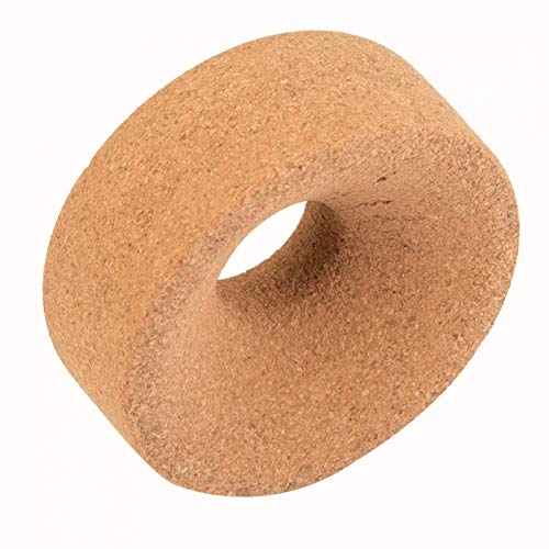 Heat-Resistant Cork Ring Holder - 80mm Outer Diameter - Multi-Purpose Insulation for Labs, Kitchen & DIY Projects - Perfect for Test Tubes, Hot Pots & Crafting