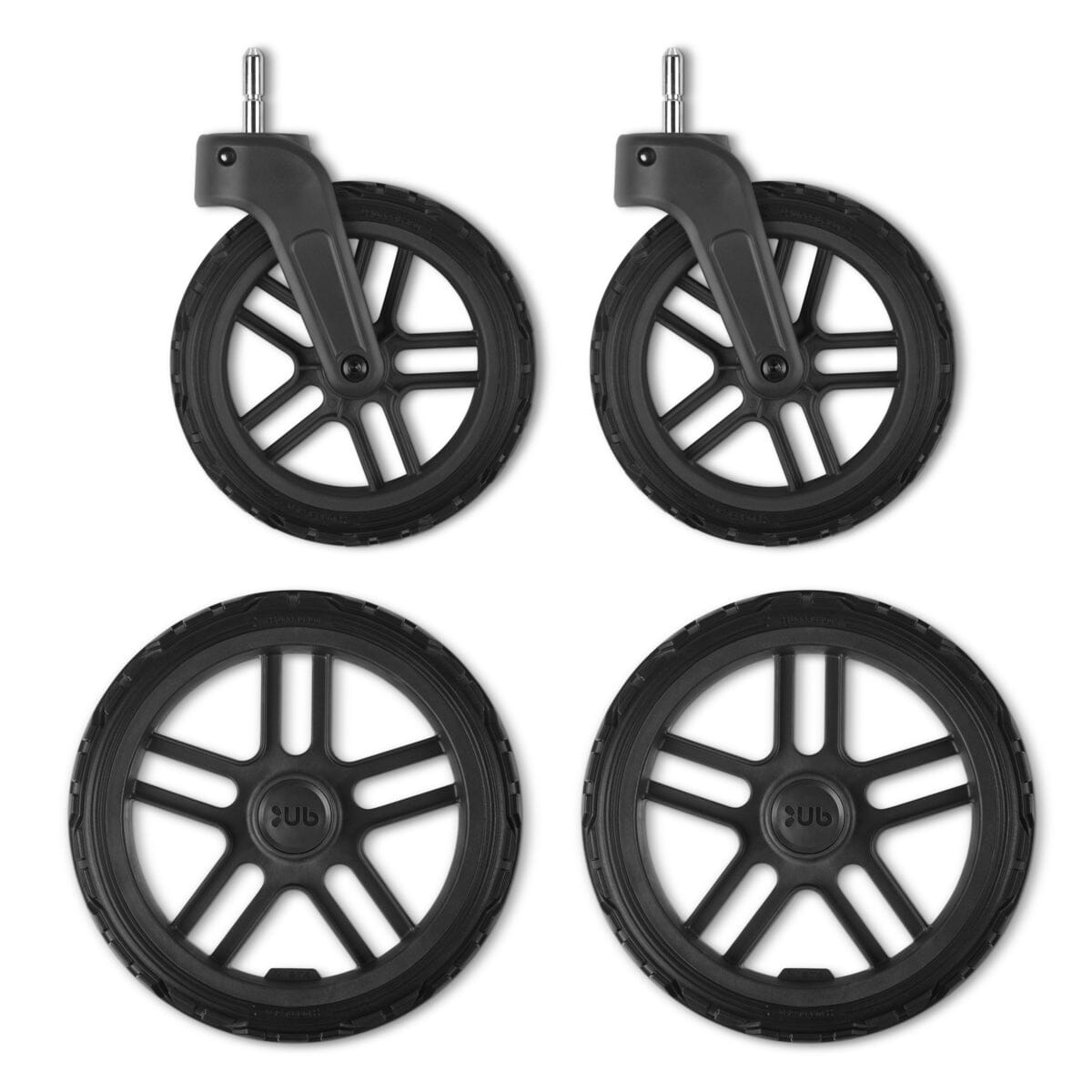 UPPAbaby All Terrain Wheels Replacement for Vista V1 V2 V3 Strollers - Durable Off-Road Baby Jogger Accessories for Outdoor Adventures, Park Walks & Rough Terrains