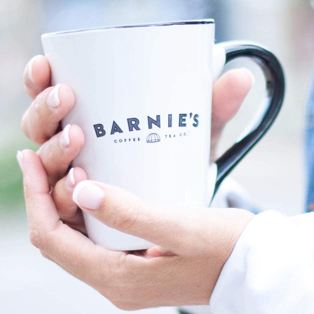 Barnie's Café Blend Ground Coffee - Smooth & Balanced Medium Roast Arabica Beans from South & Central America, 12 oz Bag - Perfect for Home Brewing, Office Use & Gifts