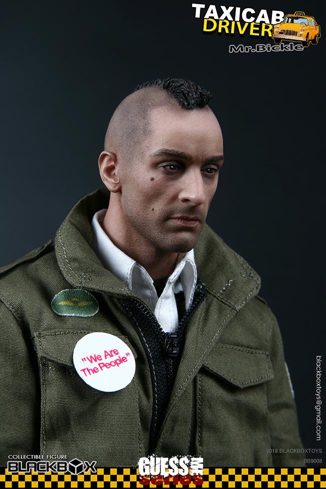 1/6 Scale Taxicab Driver Action Figure - Blackbox BB 9008 Collectible Model for Movie Fans & Display Scenes