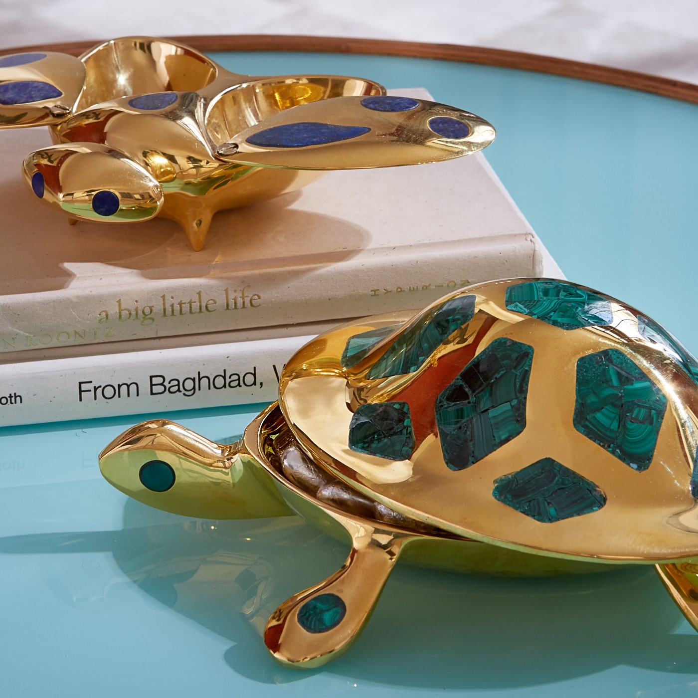 Handmade Brass Turtle Jewelry Box - Elegant Storage for Rings, Necklaces & Small Treasures - Perfect Gift for Home Decor & Organizing Jewelry