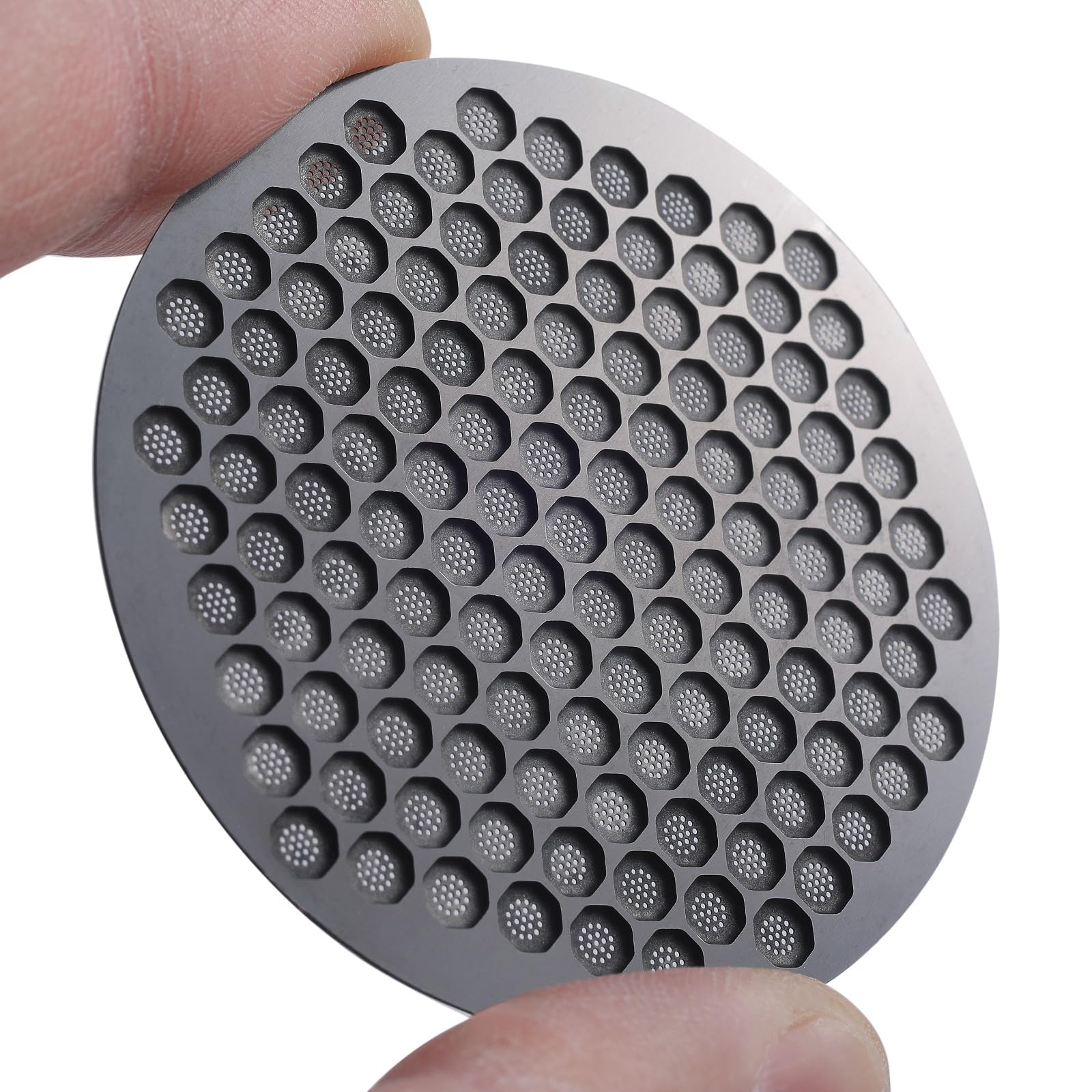 54mm Dosing Funnel & Espresso Puck Screen Kit - Compatible with Breville Espresso Machines | Perfect for Barista-Grade Coffee Dosing & Tamping | Ideal for Home & Cafe Use