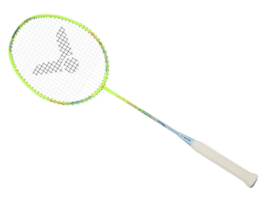 Victor Auraspeed Sniper ARS-SNP-R Badminton Racket (Green) - Lightweight Carbon Fiber Shuttlecock Racket for Professional & Recreational Play - Perfect for Tournaments, Training & Backyard Games