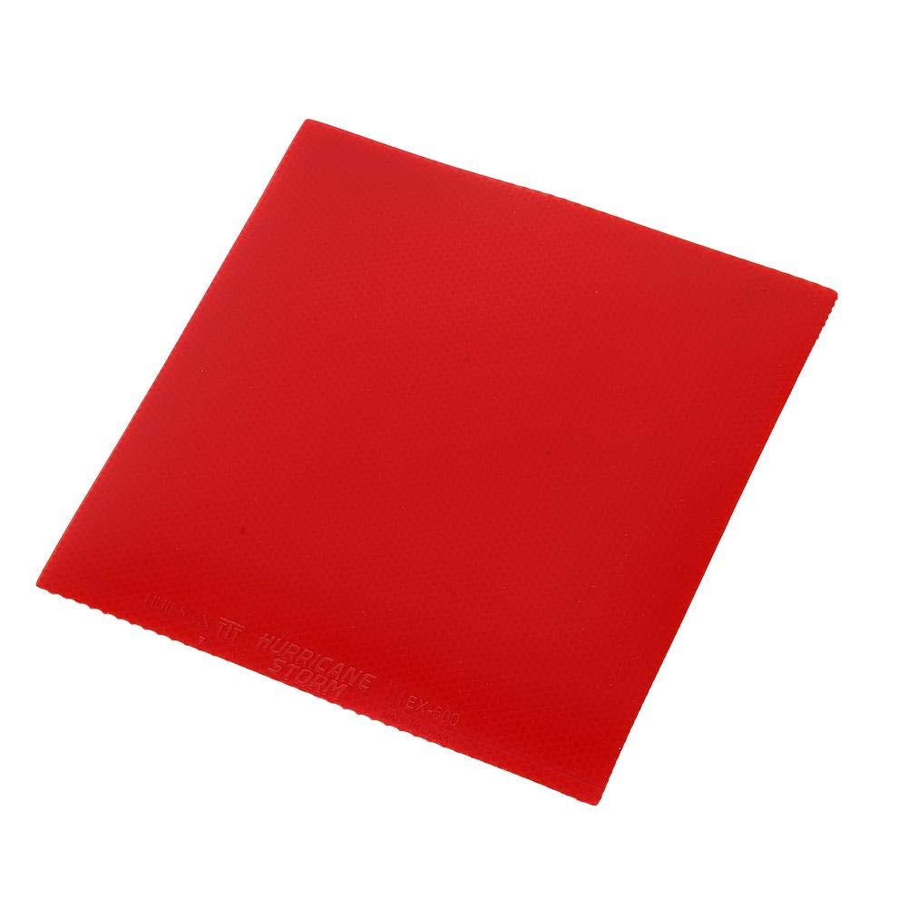 Premium Table Tennis Rubber Racket - Professional Ping Pong Paddle with High-Quality Rubber for Spin & Speed (Red) - Perfect for Training, Competition & Recreational Play