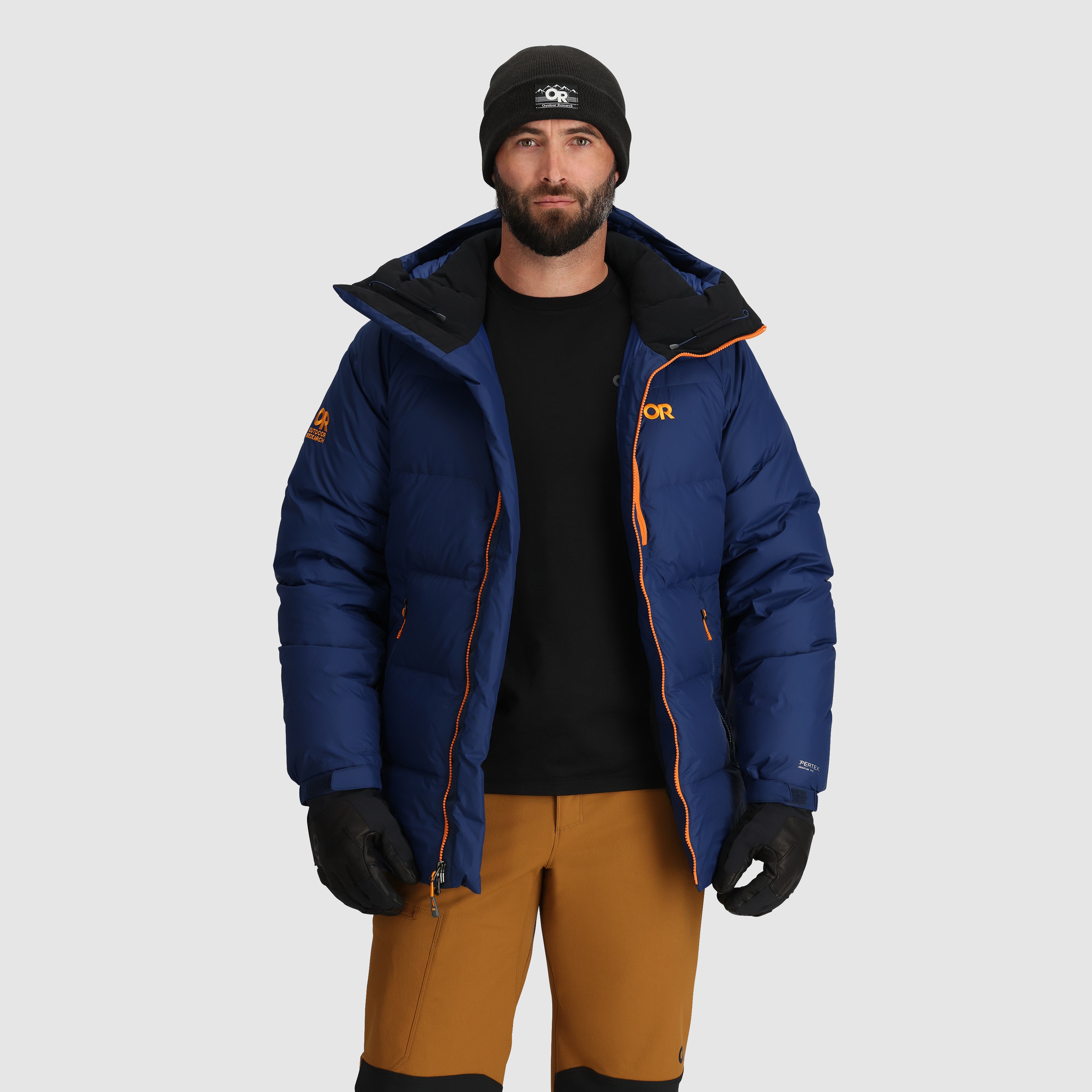 Men's Super Alpine Down Parka - Heavyweight Winter Jacket for Extreme Cold Weather - Waterproof & Windproof Insulated Coat for Skiing, Hiking & Outdoor Adventures
