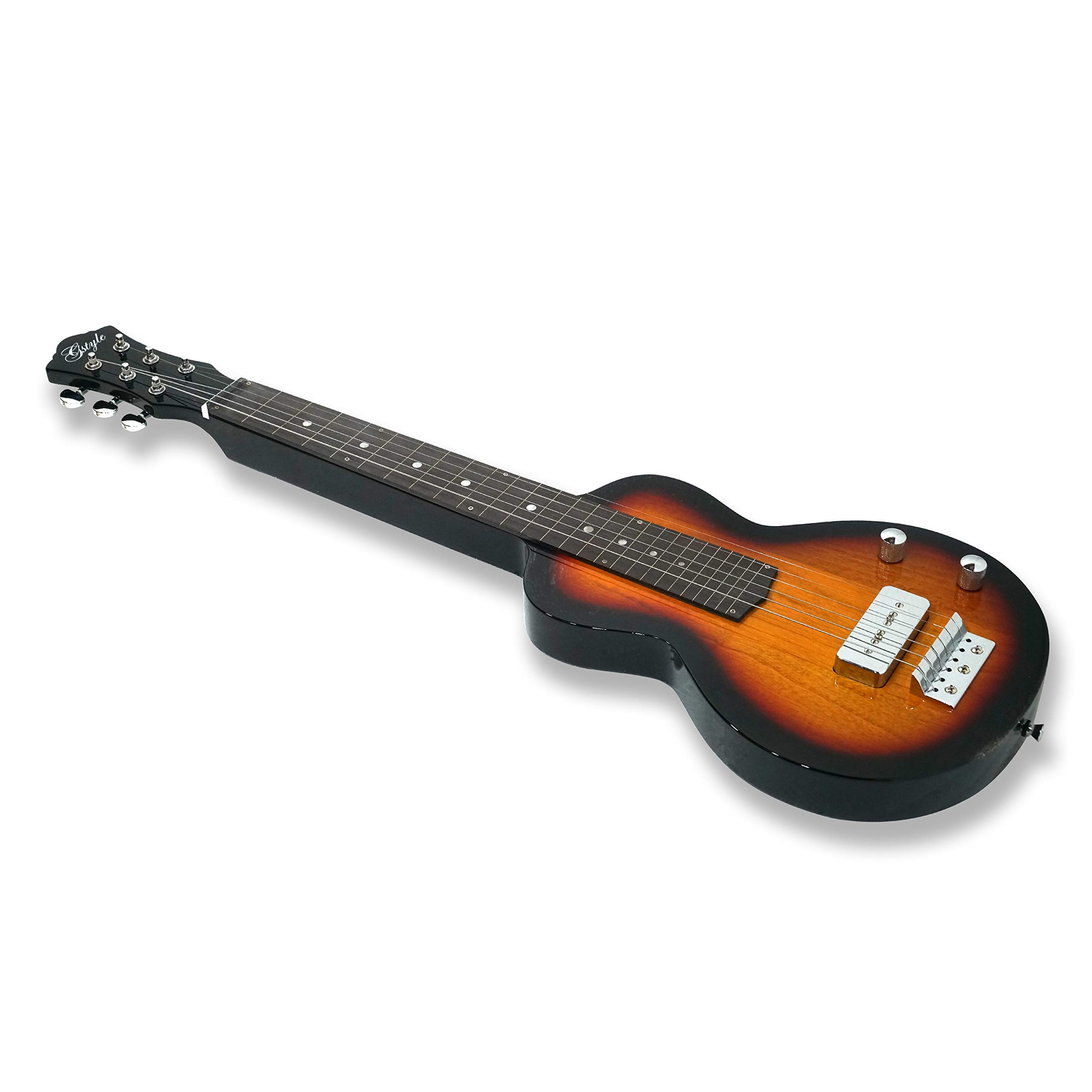 Professional Lap Steel Guitar with Okoume Body - Sunburst Finish | Perfect for Country, Blues & Hawaiian Music Performances