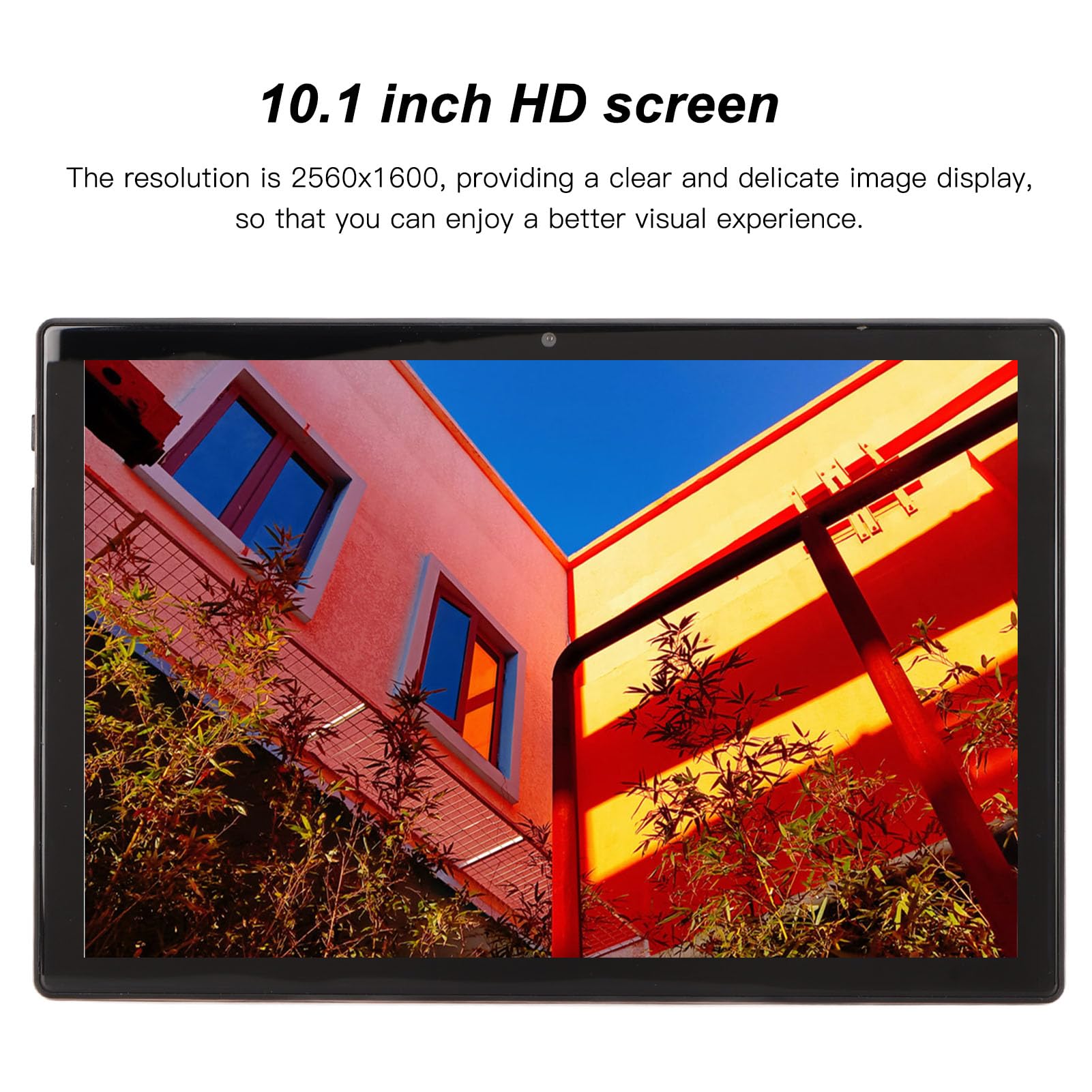 KAKAKE 10.1 Inch Android Tablet - 12GB RAM 512GB Storage, Dual SIM Dual Standby, HD Display for Video Learning & Online Classes (Gold) | Perfect for Students, Remote Work & Entertainment