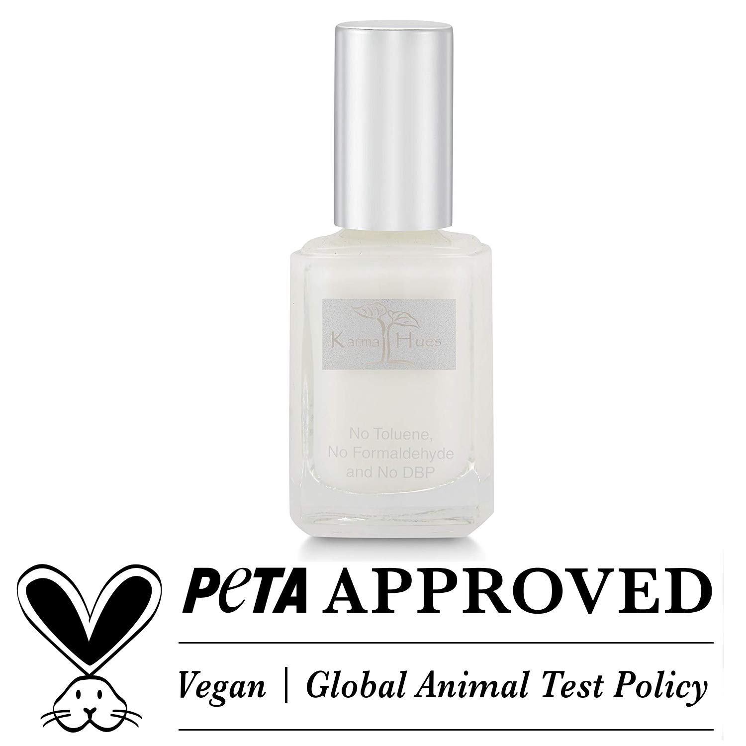 Organic Non-Toxic Vegan Nail Polish - Cruelty-Free Fast Drying Long Lasting Nail Paint for Women - Safe Natural Nail Art Polish (Whitecaps on The Hudson) - Perfect for Manicures, Pedicures & Nail Art Designs