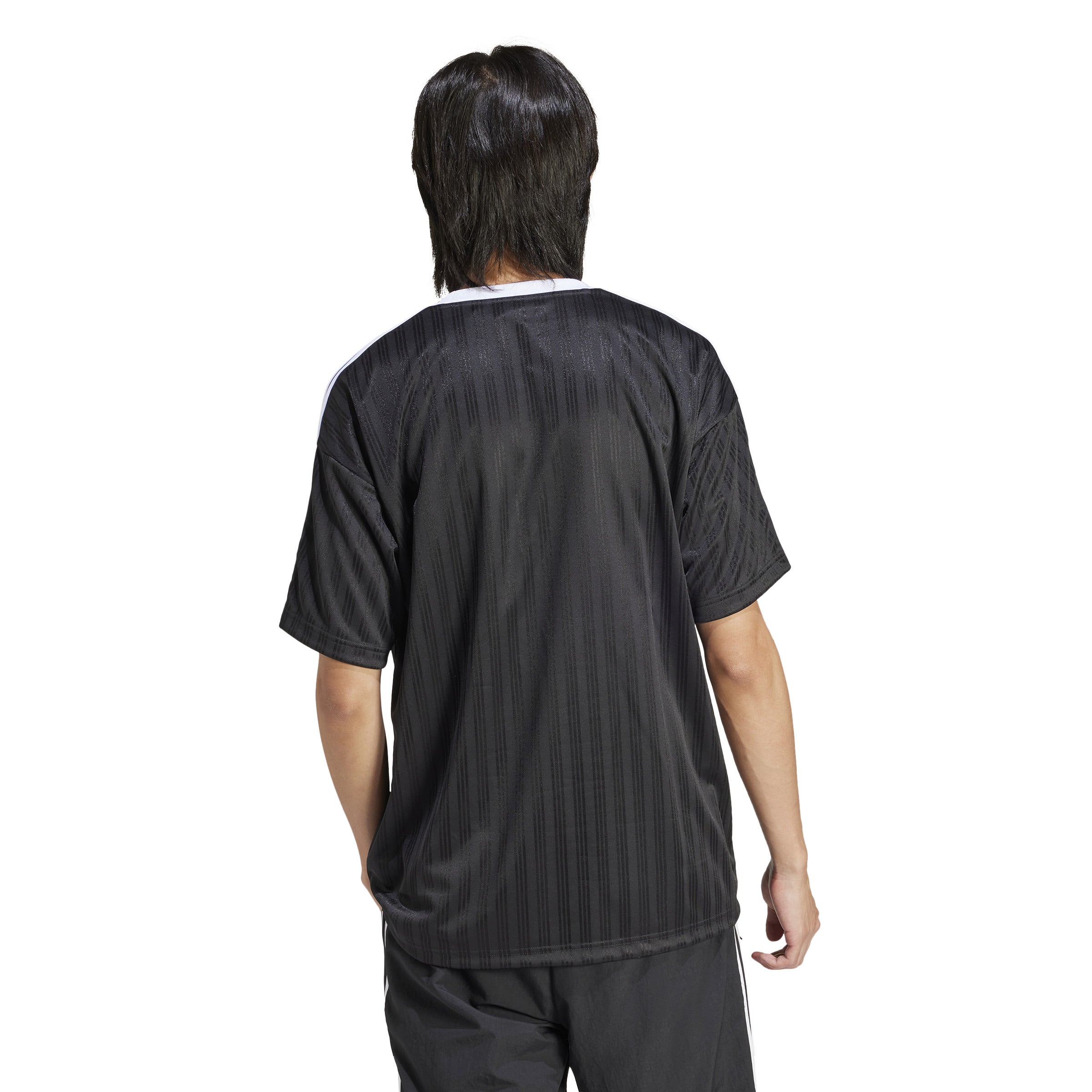 Adicolor Poly Tee - Black Cotton Blend Short Sleeve T-Shirt for Men | Casual Wear, Gym & Everyday Outfits