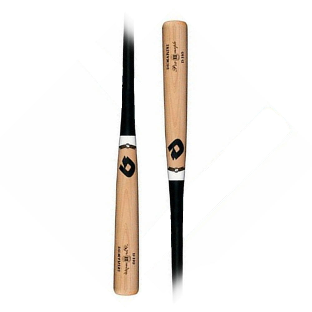 DeMarini D110 Black Pro Maple Composite Wood BBCOR Baseball Bat - High Performance for Competitive Play & Training