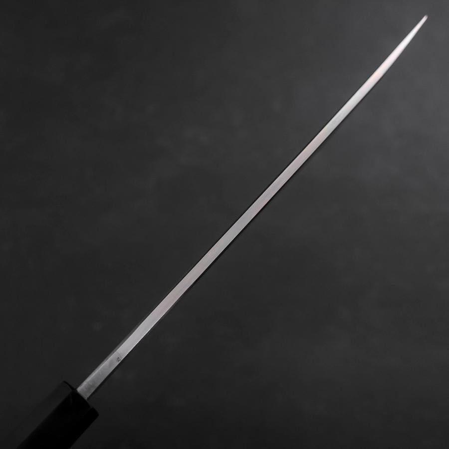 Premium Unagisaki Edo Blue Steel #1 Hon Kasumi Sushi Knife - 195mm Buffalo Teak Handle - Professional Japanese Sushi Chef Knife for Slicing Eel & Fish - Perfect for Sushi Restaurants & Home Kitchens