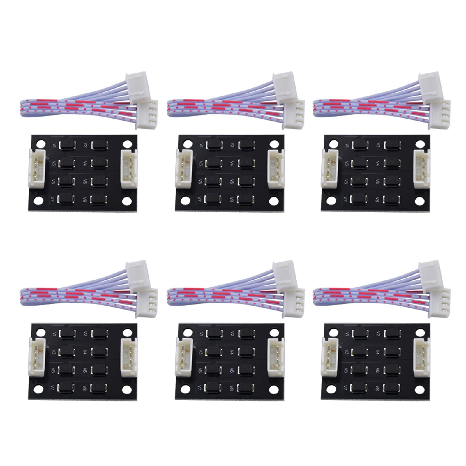 TL Smoother Addon Module - 6 Pack for 3D Printer Stepper Motor Drivers | Eliminates Motor Noise & Pattern Artifacts | Perfect for DIY Printing, CNC Machines & Robotics Projects