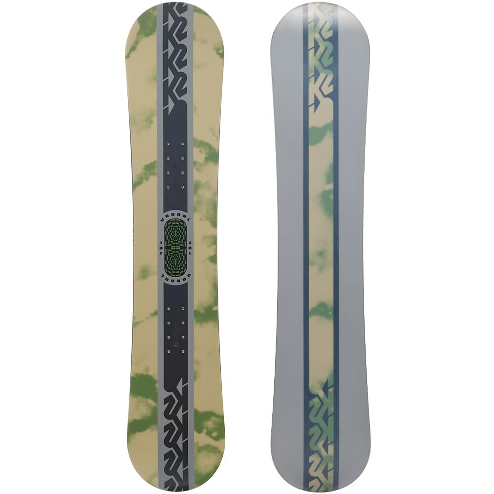 K2 Vandal Youth Snowboard - High-Performance Kids Snowboard for All-Mountain Riding | Perfect for Young Riders Learning & Advancing Skills | Ideal for Park, Powder & Groomed Runs