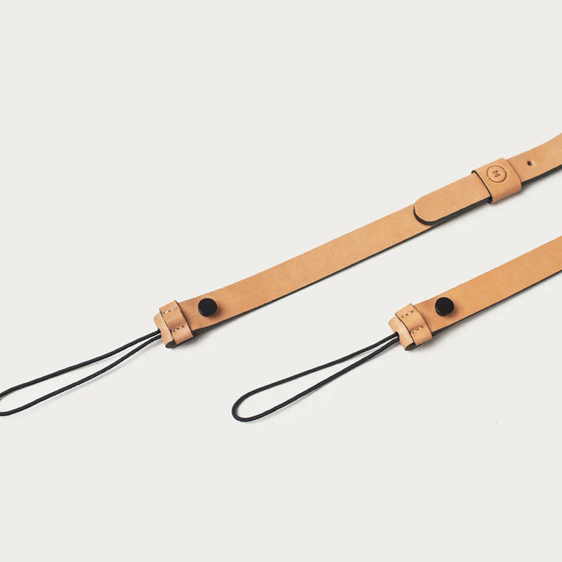 Adjustable Leather Camera Strap for DSLR & Mirrorless Cameras - Premium Natural Leather - Comfortable & Durable Neck Strap for Photographers - Perfect for Travel, Wedding & Outdoor Photography