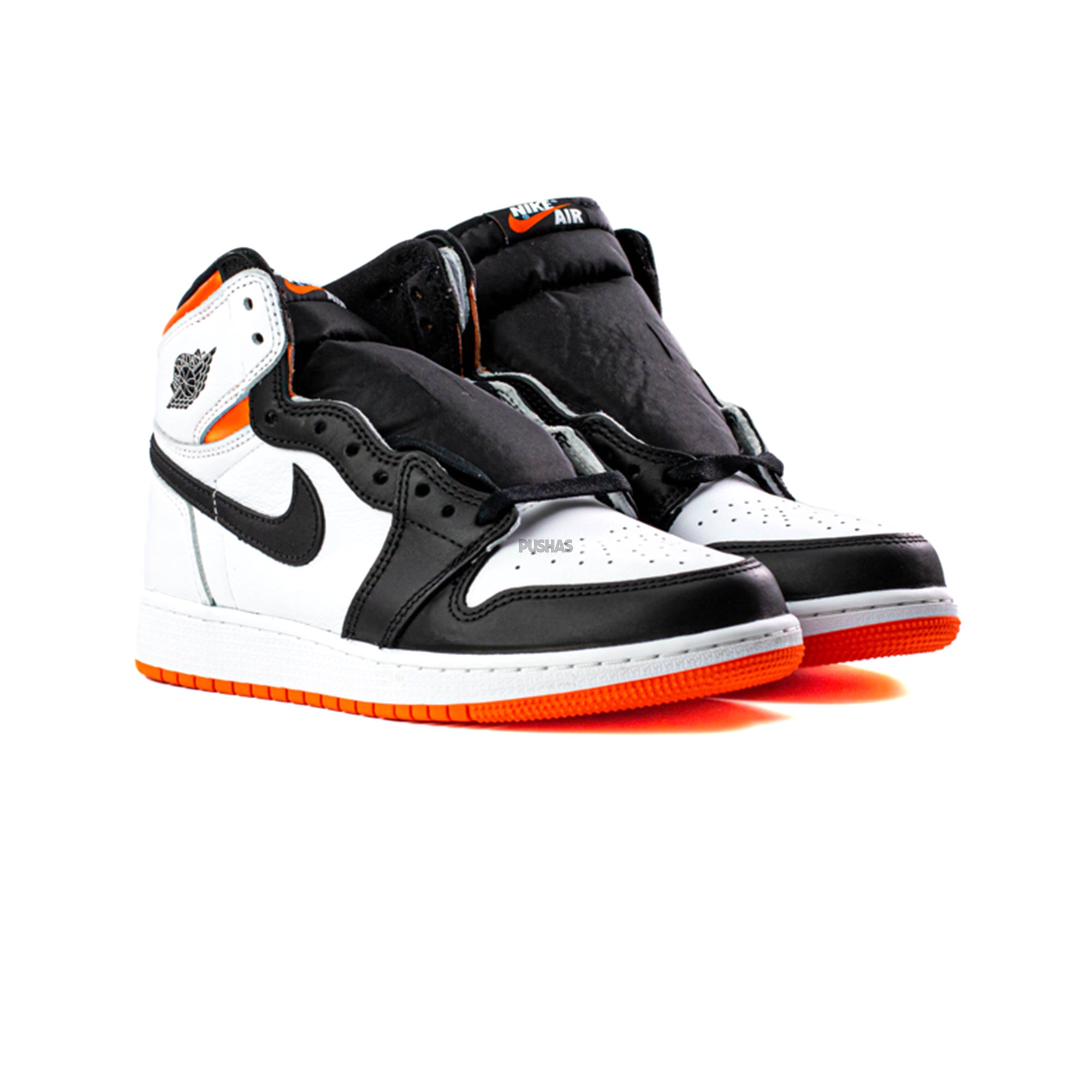 Air Jordan 1 High 'Electro Orange' GS Sneakers (2021) - Retro Basketball Shoes for Women & Girls - Perfect for Streetwear, Sports & Casual Fashion