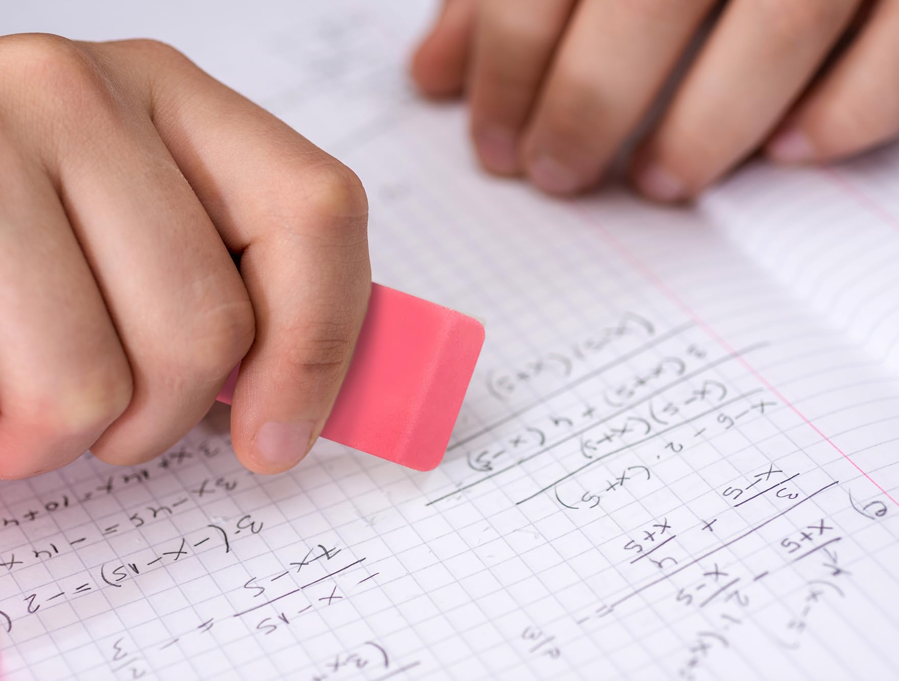 **Bulk Pink Erasers for Kids - Latex-Free, 300-Pack for School & Art**