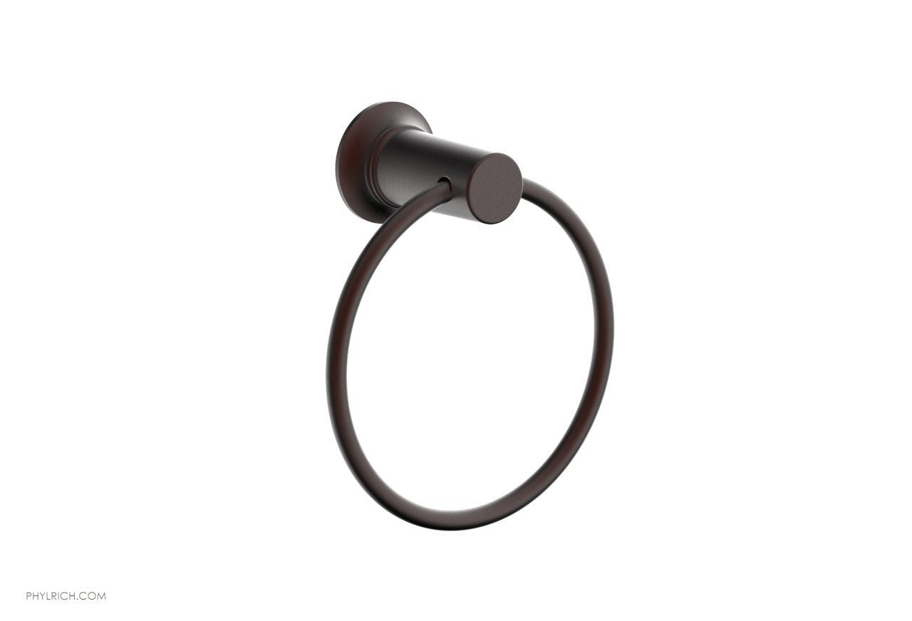 HEX MODERN Chrome Towel Ring - 501 75 Bathroom Accessory for Hand & Face Towels - Perfect for Modern & Contemporary Bathrooms