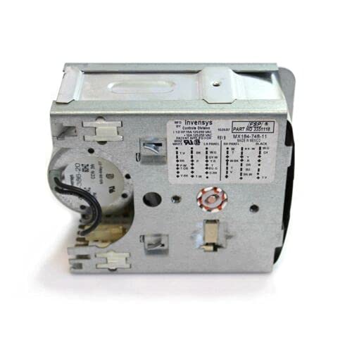 Whirlpool Washing Machine Timer Replacement - Compatible with Multiple Brands - Perfect for Laundry Room & Home Appliance Repair