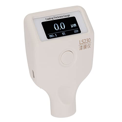 High Accuracy Digital Paint Coating Thickness Gauge - 0.5s Quick Detection with LED Display | Automotive Car Body Coating Measurement Tool | Perfect for Auto Repair Shops, Manufacturing & Quality Control