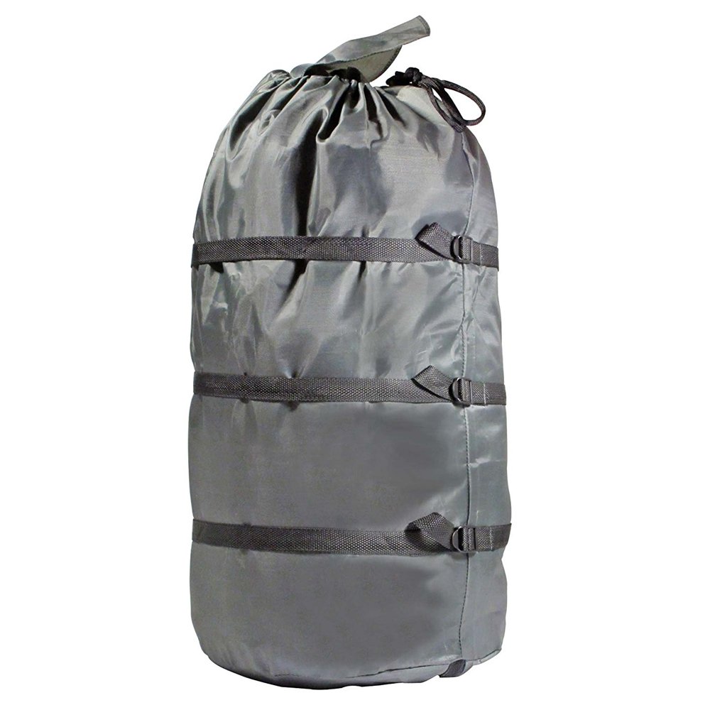 3X Lightweight Camping Compression Stuff Sack - Waterproof Sleeping Bags Storage Organizer for Hiking, Backpacking & Outdoor Gear - Compact Travel Accessories for Sports Equipment