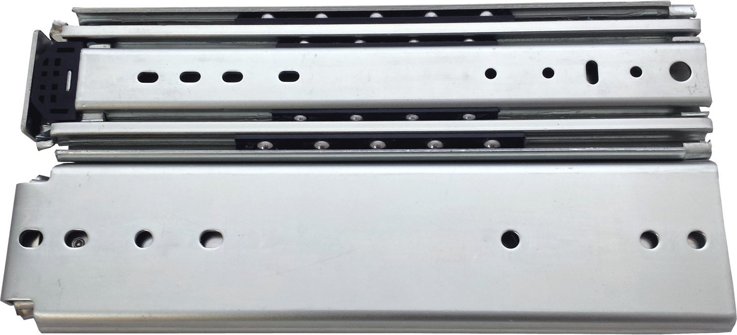 Heavy Duty 500 LB Full Extension Drawer Slides 38 Inch - 3300 Series for Kitchen Cabinets, Office Furniture & Workshop Storage