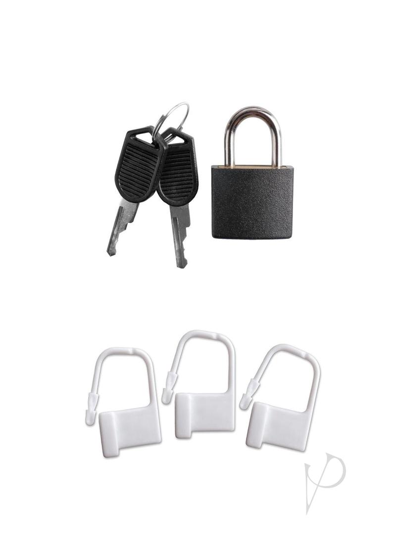 Anal Fantasy Elite Silicone Butt Plug with Chastity Cage - Black | Comfortable & Secure Adult Toy for BDSM, Couples Play & Solo Pleasure