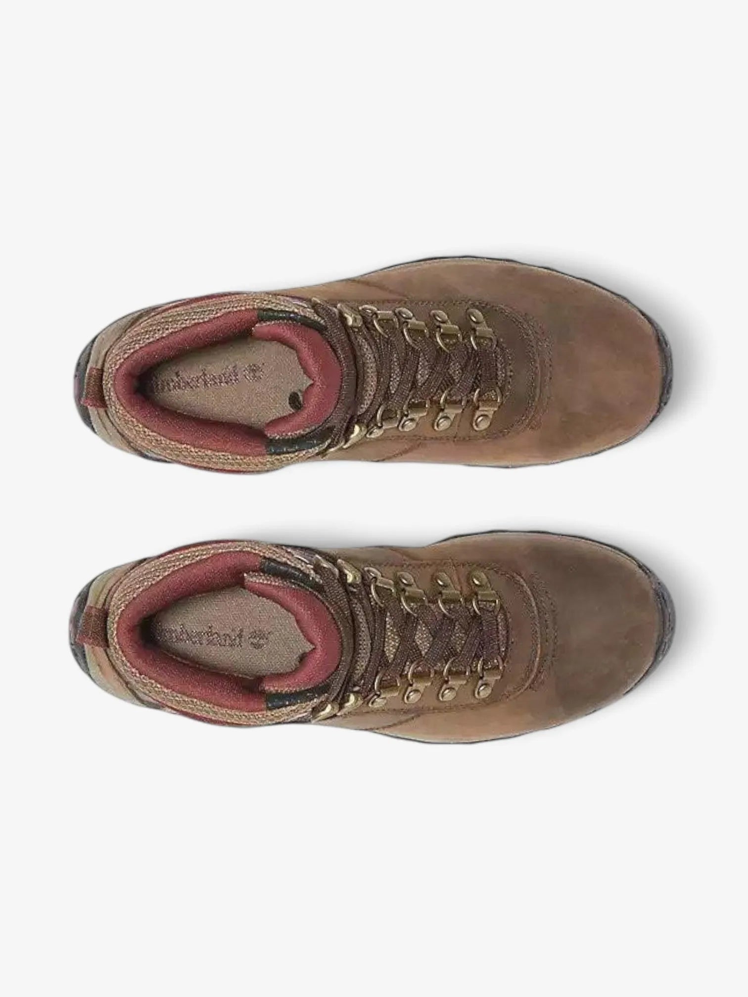 Timberland Norwood Waterproof Hiking Boots for Women - Brown & Burgundy - Comfortable & Durable Outdoor Boots for Hiking, Walking & Everyday Wear