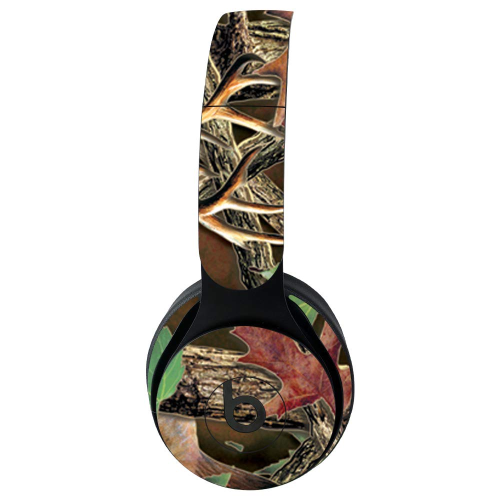 MightySkins Vinyl Skin Wrap for Beats Solo Pro Wireless Headphones - Buck Camo Design | Protective & Durable Decal Cover | Easy to Apply & Remove | Made in USA | Perfect for Gym, Travel & Everyday Use