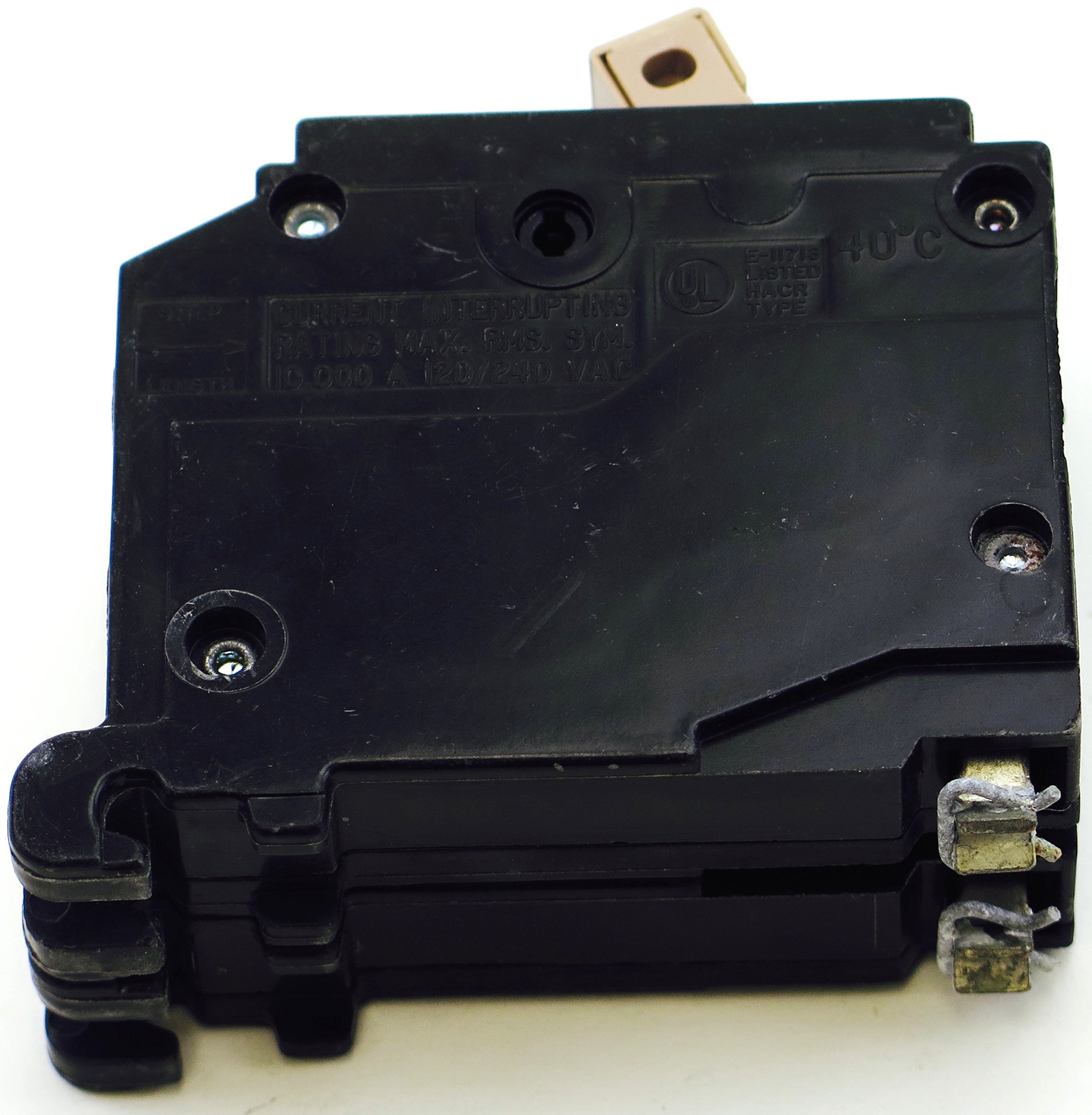 CH245 CH Plug-in 2P 45A Circuit Breaker - Heavy Duty Electrical Protection for Industrial Equipment, HVAC Systems, and Power Distribution Panels