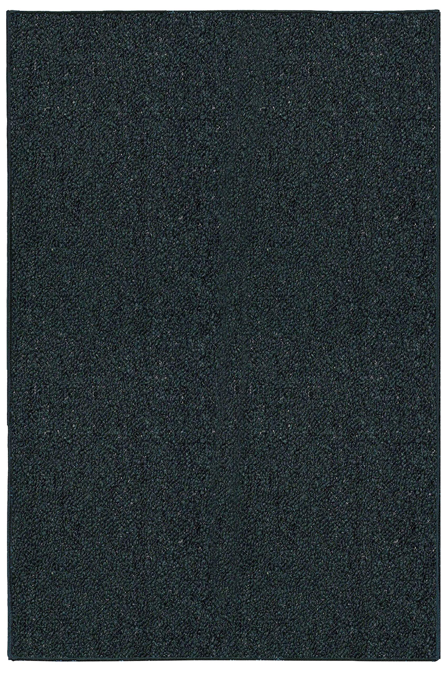 Premium Indoor Outdoor Area Rugs - 4' x 6' Rectangle Green Stain & Fade Resistant Rug, Easy Care Machine Washable, Pet & Kid Friendly, USA Made - Perfect for Patio, Deck, Living Room, Wedding & Everyday Use