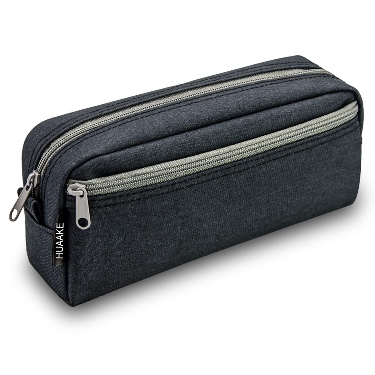Large Capacity Pencil Pouch with Zipper - Multi-Purpose Pen Holder & Makeup Bag for School, College, Office & Travel | Durable Stationery Organizer for Students, Professionals & Artists (Perfect for Backpacks, Desks & Makeup Kits)