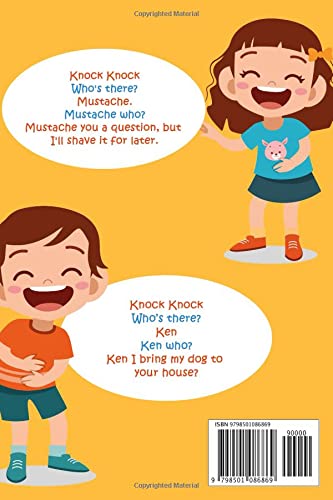 Funny Knock Knock Jokes Book for Kids - Hilarious Interactive Children's Activity Book | Perfect for Family Game Nights, Road Trips & Classroom Entertainment