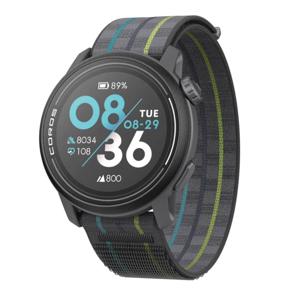 Black with Silicone Band
