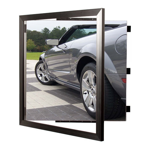 16x20 Poster Frame - Carbon Steel Swing Frame for Wall Display - Perfect for Home Decor, Office Art, and Gallery Exhibitions