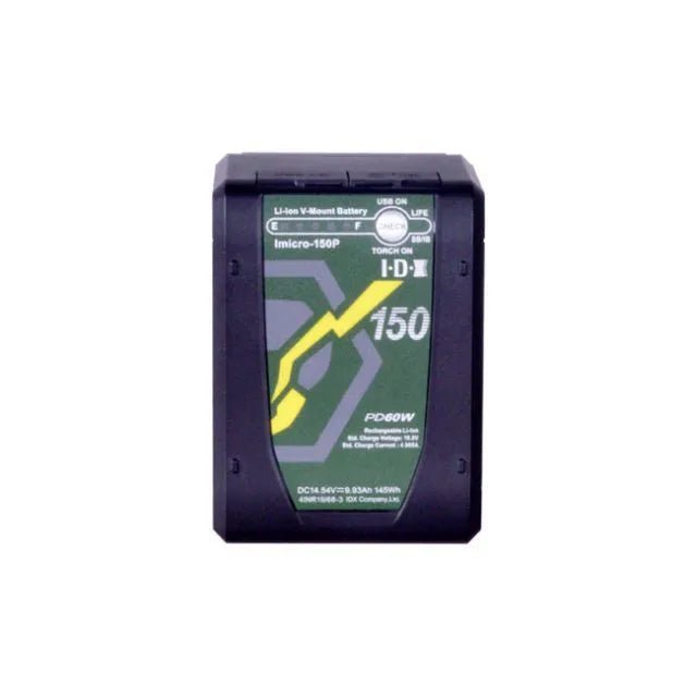 IDX Micro 145Wh Lithium-Ion V-Mount Battery for DSLR Cameras - Professional Power Solution for Filmmaking, Photography & Video Production