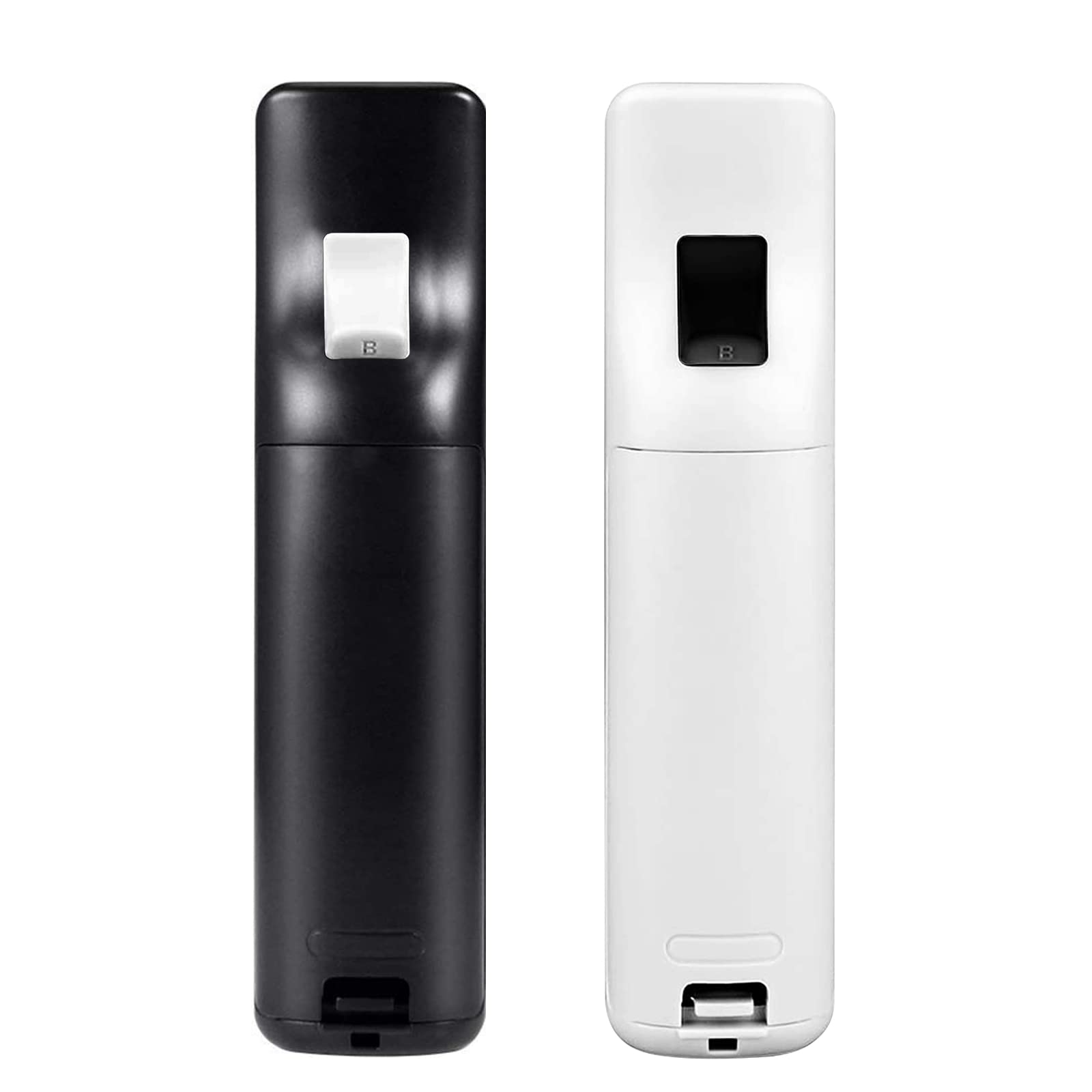 MOLICUI Wii Controller 2 Pack - Wireless Remote for Nintendo Wii & Wii U with Silicone Case & Wrist Strap (No Motion Plus) - Perfect for Gaming, Family Fun & Party Games