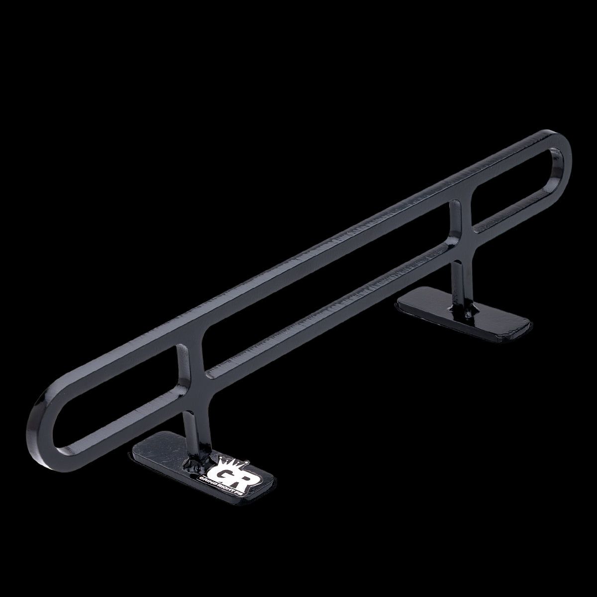 Grind Right Fingerboard Rail - Square Flat Bar for Skateboard & Fingerboard Tricks - Perfect for Indoor & Outdoor Training
