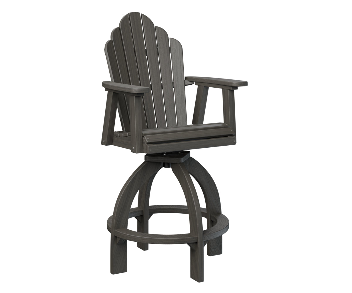 Berlin Gardens Cozi Back Swivel 30 XT Chair - Heavy Duty Outdoor Patio Furniture with Weather-Resistant Steel Frame - Perfect for Backyard, Deck, Garden & Poolside Relaxation