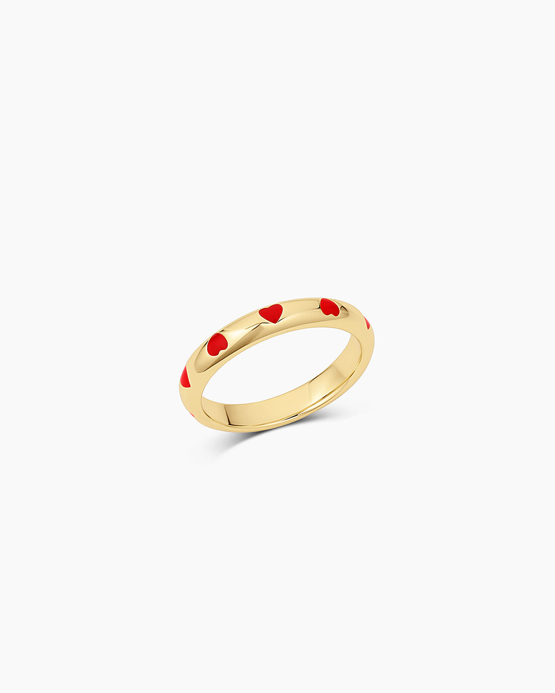 Amour Helium Heart Ring - Elegant & Lightweight 14K Gold Filled Ring for Women, Perfect for Valentine's Day, Anniversary & Romantic Gifts | Jewelry for Everyday Wear & Special Occasions