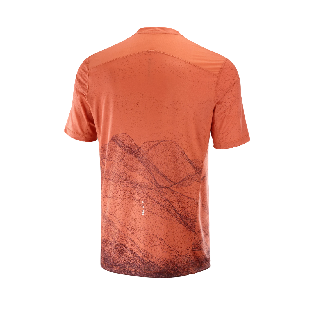 Salomon Men's S/Lab Ultra Tee AOP - Lightweight Running Shirt for Trail & Road - Breathable Quick-Dry Performance Top for Hiking, Jogging & Outdoor Activities (LC2449700)