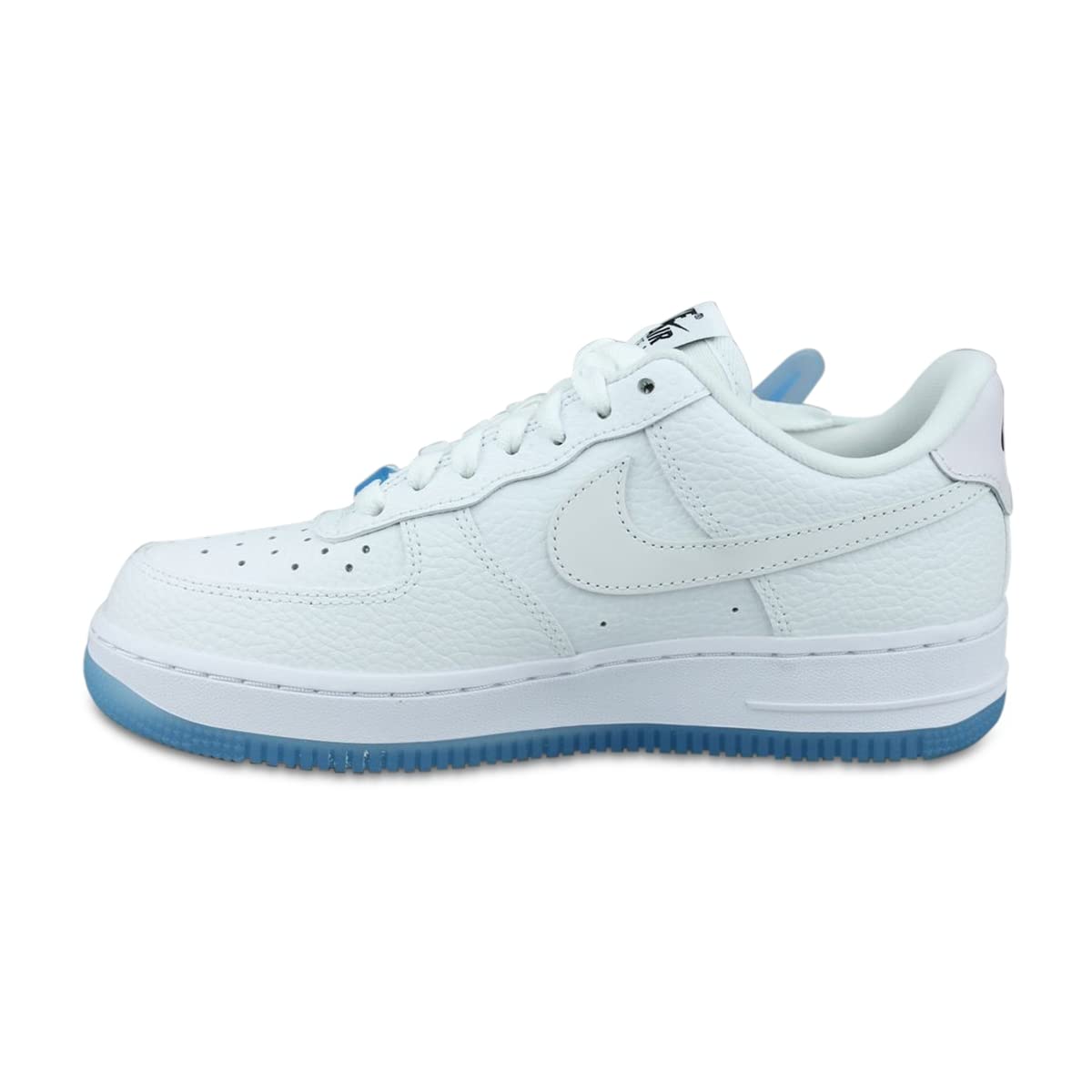 Nike Air Force 1 Low UV Reactive Swoosh Women's Sneakers DA8301-101 White - Casual Streetwear & Night Out Shoes with Glow-in-the-Dark Feature