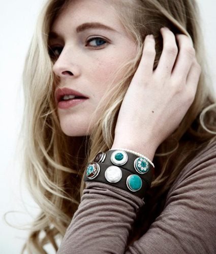 Sexy Sparkles Interchangeable Snap Leather Bracelet with Chunky Charms - Noosa Style | Adjustable Fashion Jewelry for Women, Perfect for Parties, Date Nights & Everyday Wear